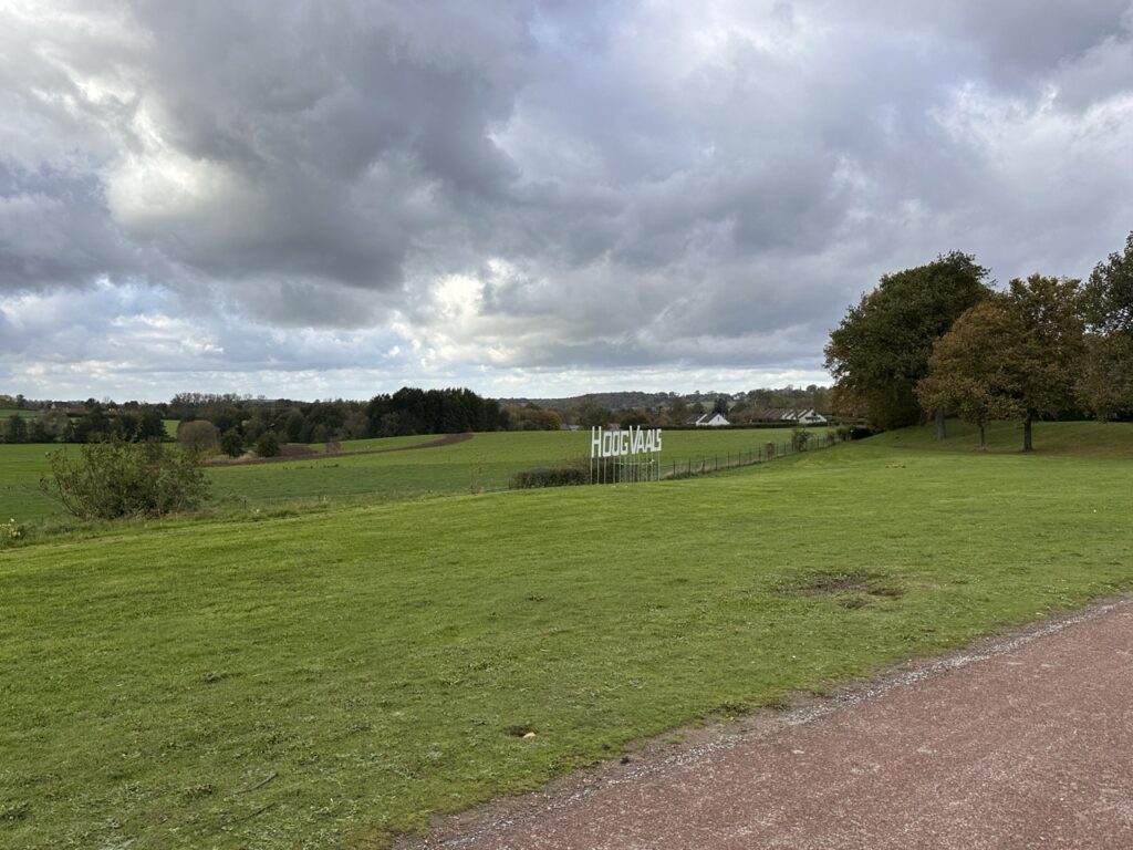 Grenzweg zwischen Aachen und Vaals in Lemiers